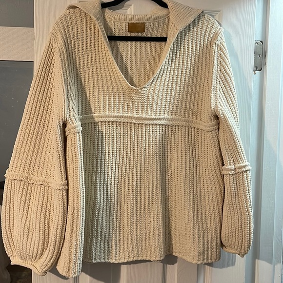 POL Sweaters - POL boho oversized balloon sleeve sweater